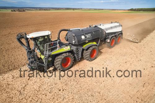 Claas Xerion 5000 Saddle Trac opinia i karta techniczna 