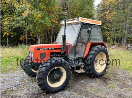 Zetor 7245 karta techniczna i opinia
